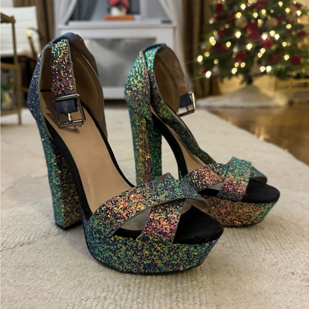 Sparkly Mermaid Heels